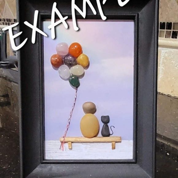 My Puppy Pebble Art Frame - Picture 2 of 3